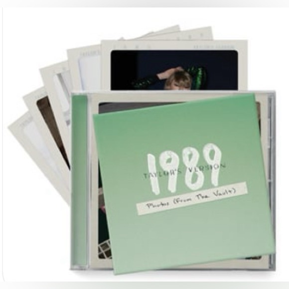 SEALED 1989 (TV) Aquamarine Green Edition Deluxe CD w/ Polaroids - Picture 4 of 5